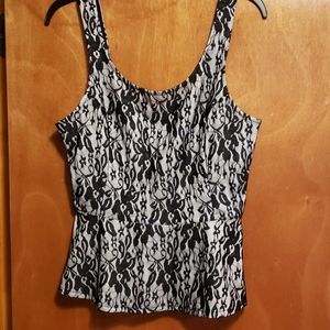 NWT Express lace corset top